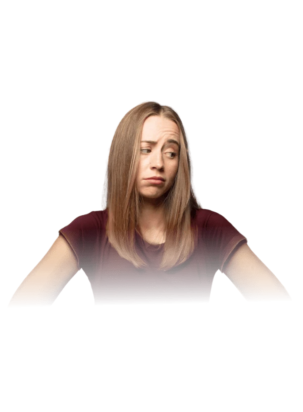 Comprador de apartamento preocupado e inseguro diante da decisão