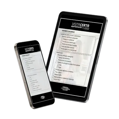 Visita Certa — checklist completo pra inspecionar o apartamento antes de comprar